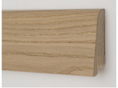 Плинтус шпонированный KLUCHUK Евро Дуб Натуральный