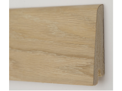 Плинтус шпонированный KLUCHUK RUSTIQUE Дуб Шлифованный
