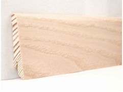 Плинтус шпонированный KLUCHUK Евро Ясень Выбеленный