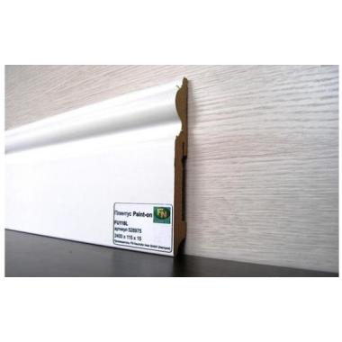 Плинтус МДФ FN Neuhofer Holz PAINT-ON FU116L (PAINT-ON Белый)