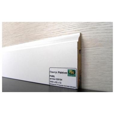 Плинтус МДФ FN Neuhofer Holz PAINT-ON FN82L (PAINT-ON Белый)
